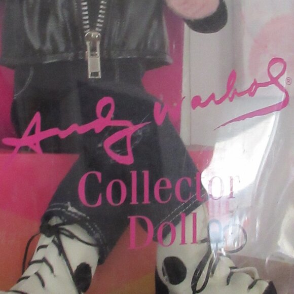 Andy Warhol collectable doll, Vintage 2000, Artist, Pop Art, Classic - Picture 10 of 12